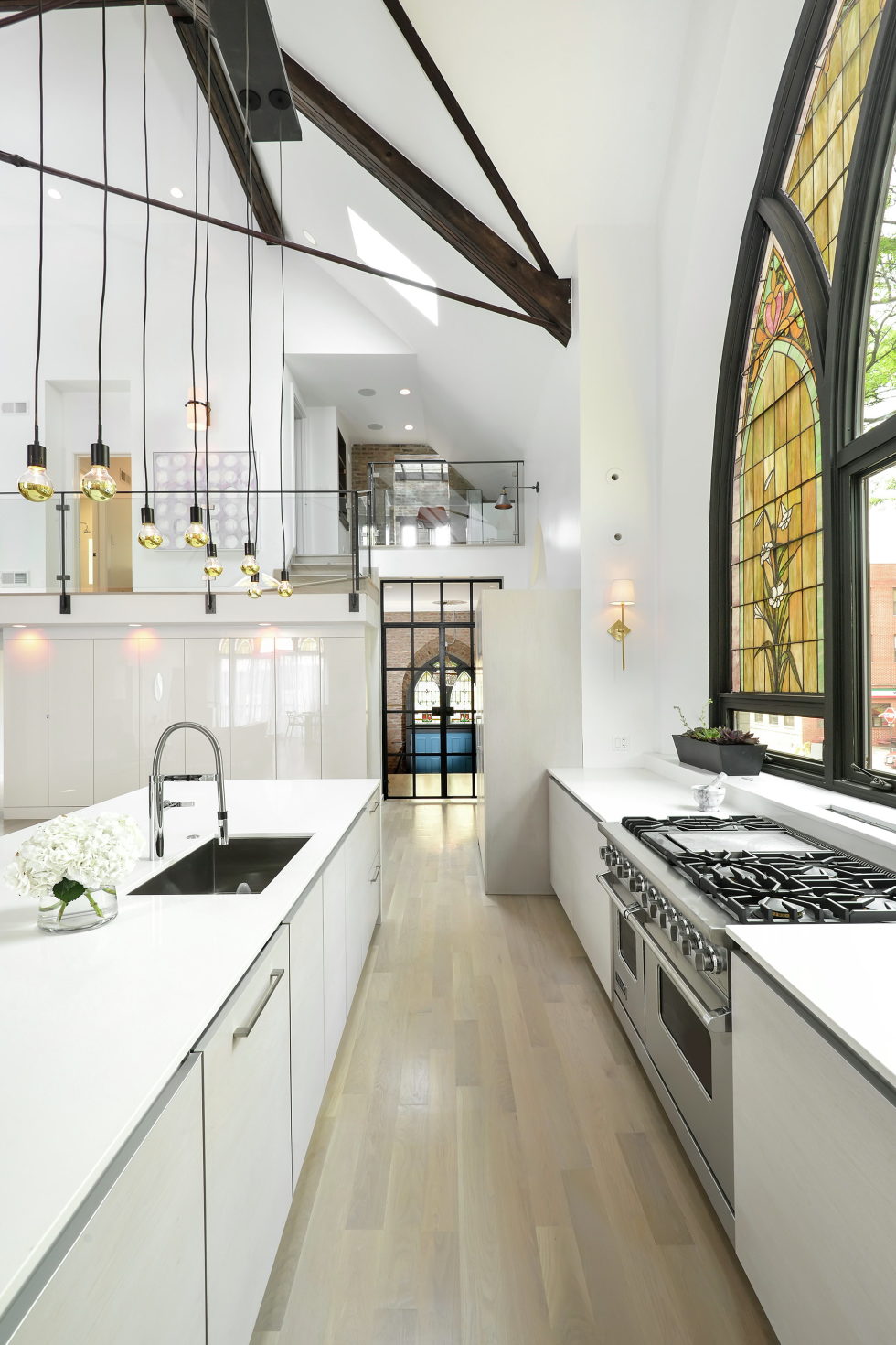 Conversion Of The Former Church Into The House In Chicago 1