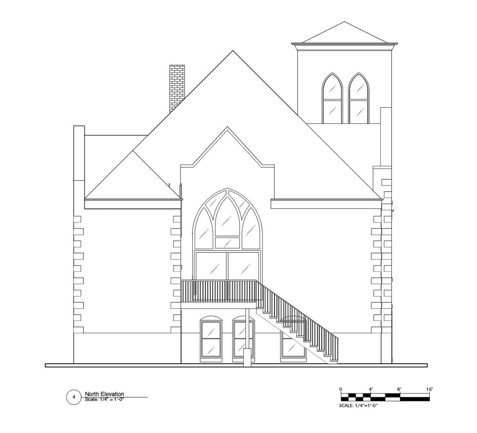 Conversion Of The Former Church Into The House In Chicago 27