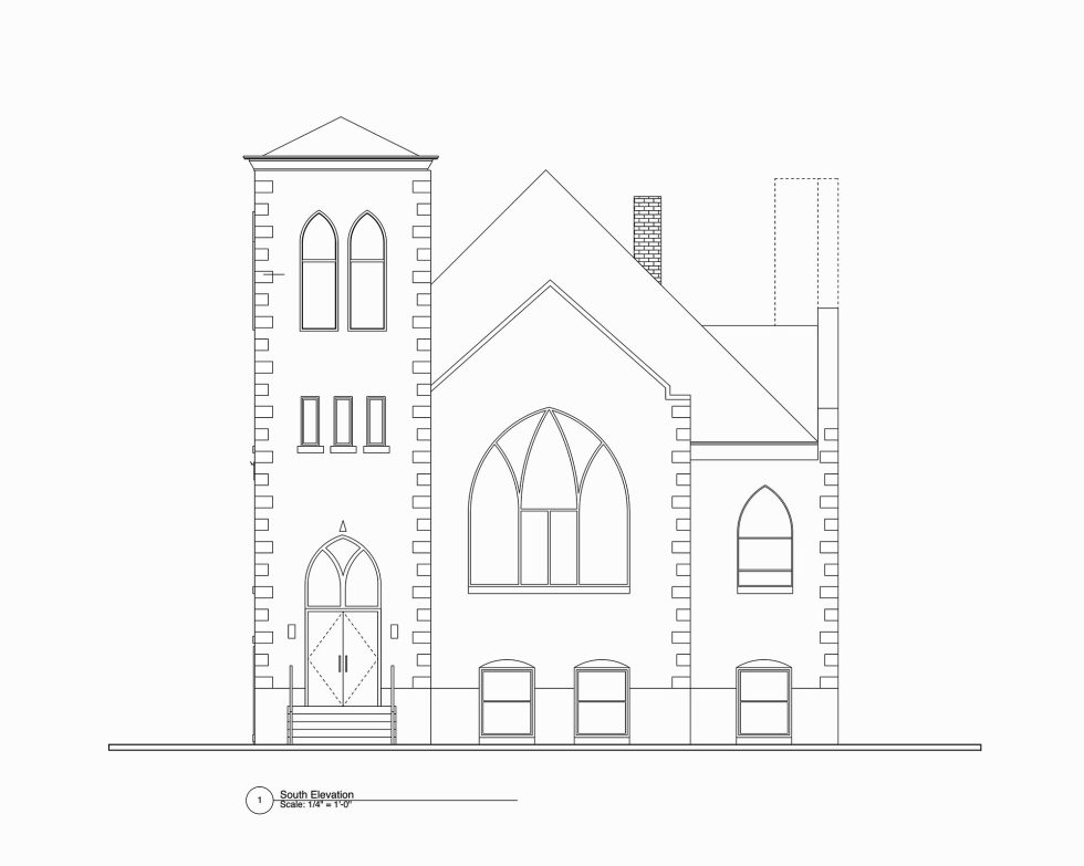 Conversion Of The Former Church Into The House In Chicago 28