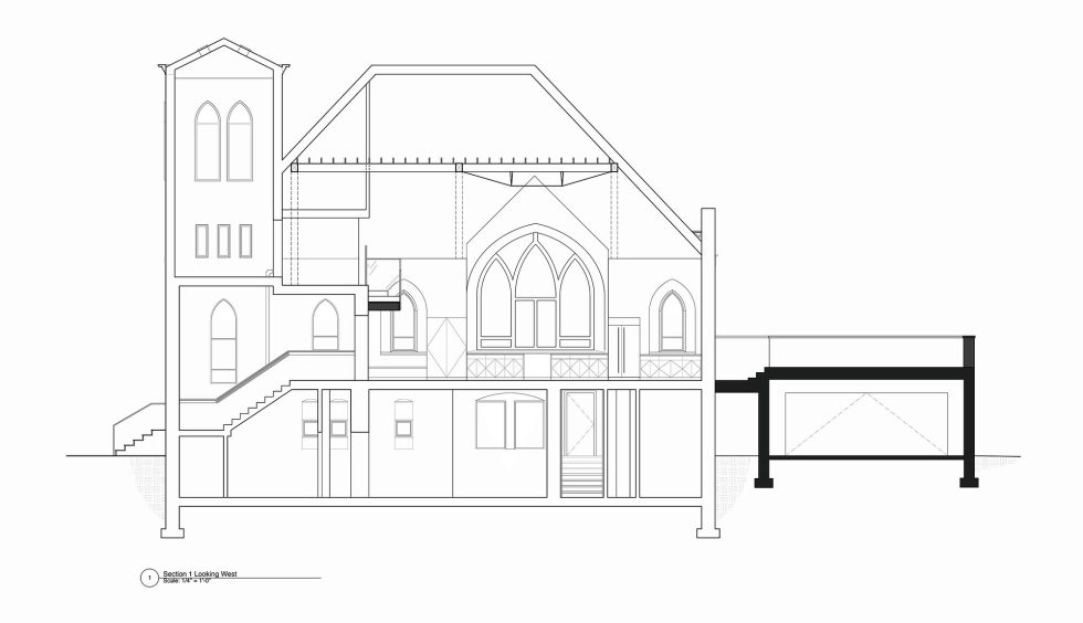 Conversion Of The Former Church Into The House In Chicago 31