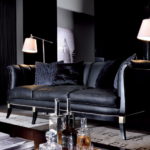 Dark shades for your living room interior 3