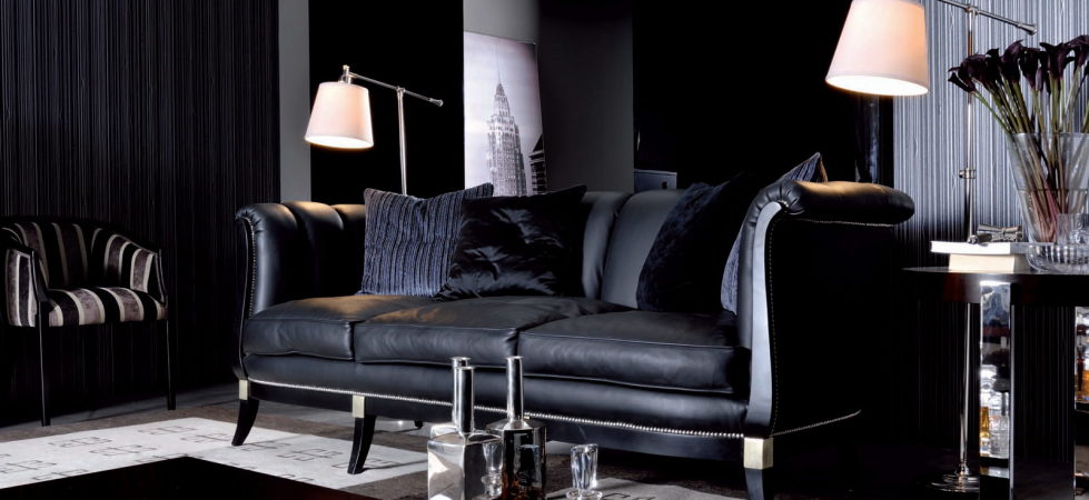 Dark shades for your living room interior 3