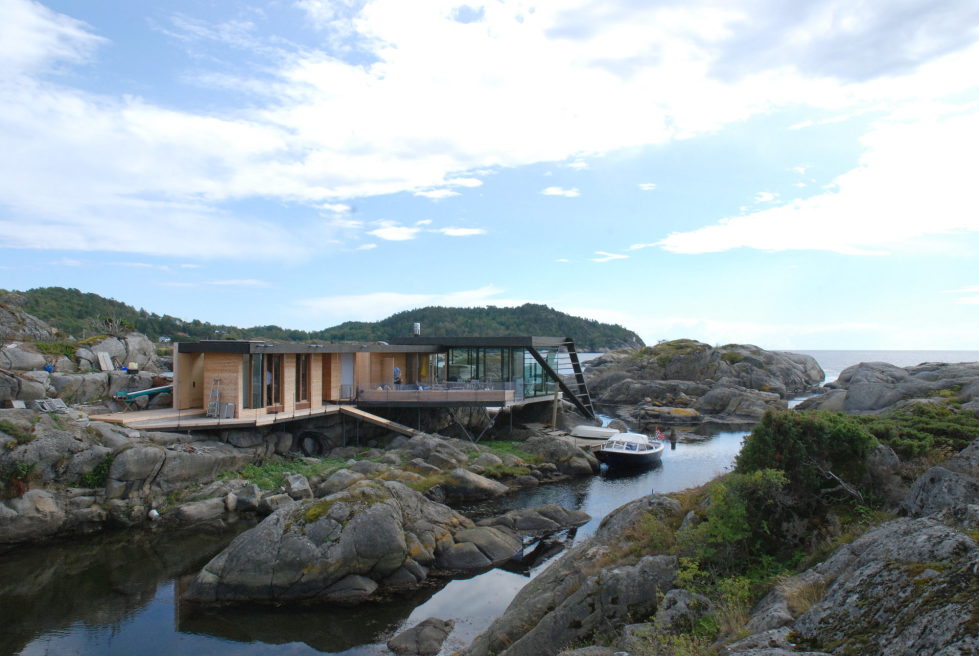 The Summer Family House On The Rocky Norwegian Island 1