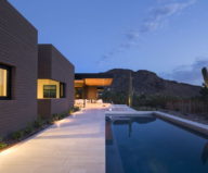 The house on a sandy hill in Arizona 2