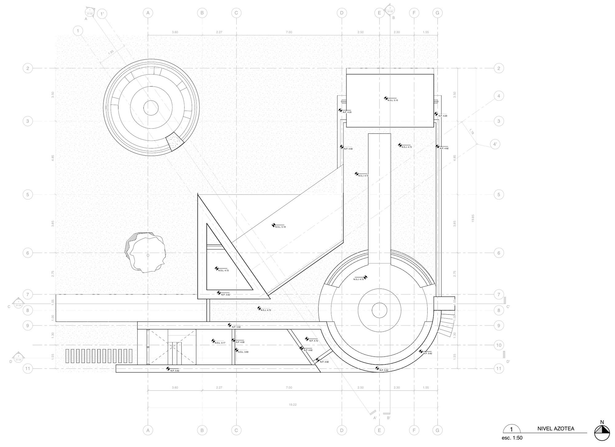 The Cave in Pilares house in Mexico from the Greenfield studio