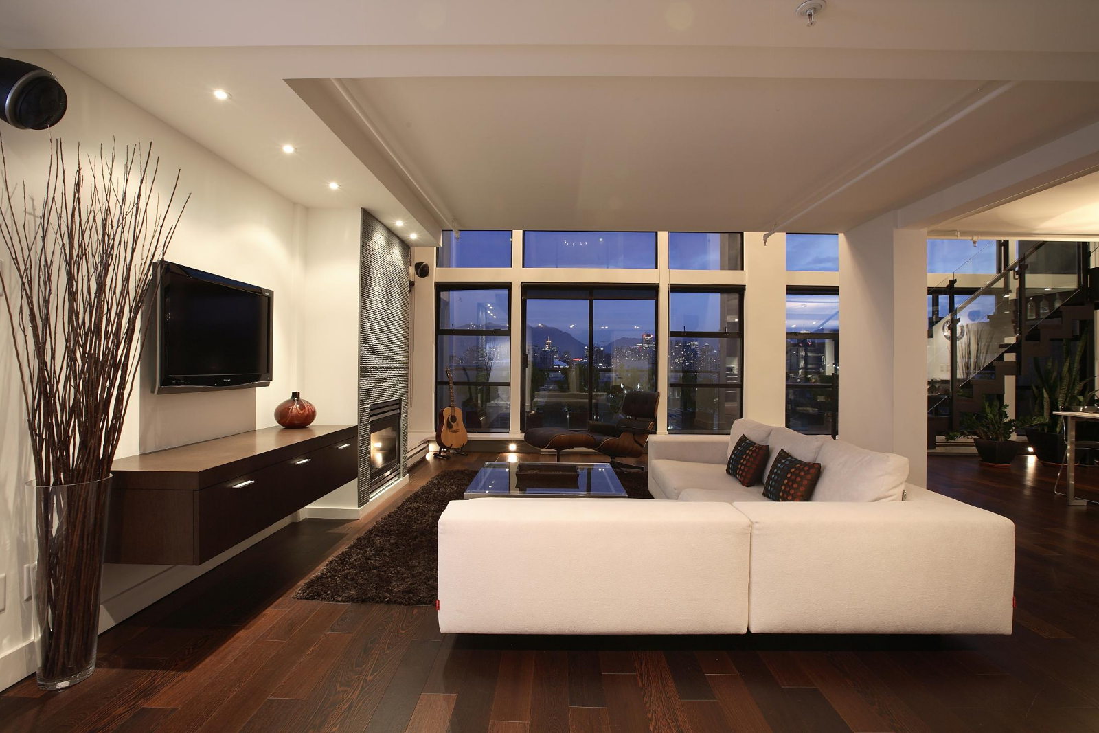 Living Room in Beige Color