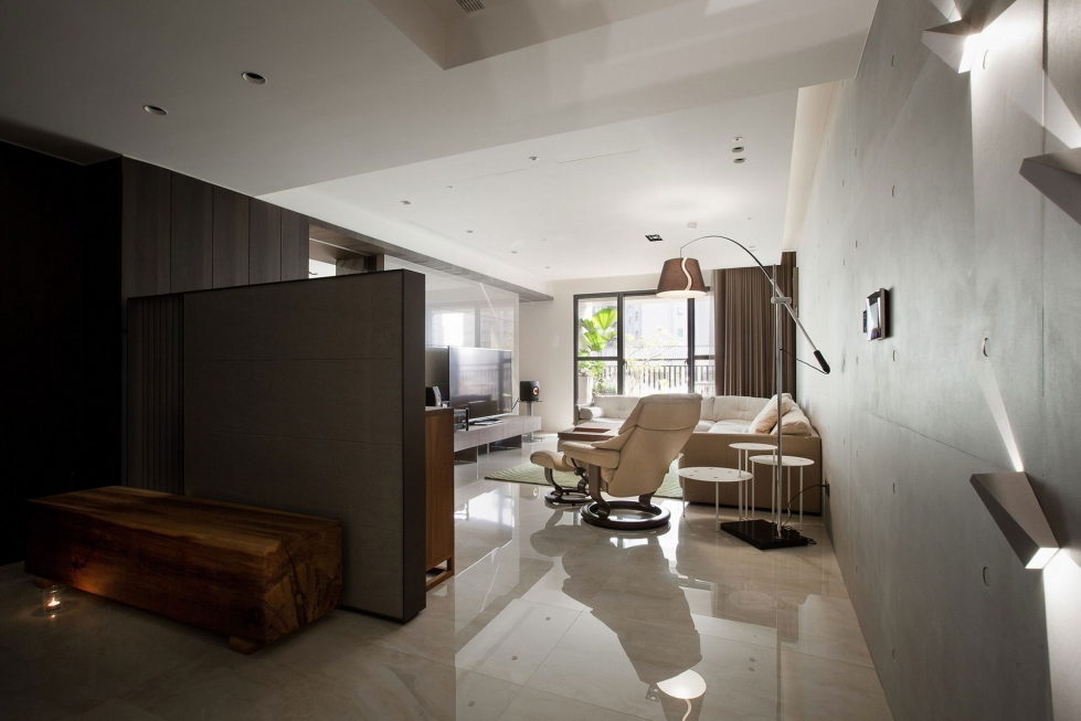 The Wang House Apartment In Taiwan Upon The Project Of The PM Design Studio 11