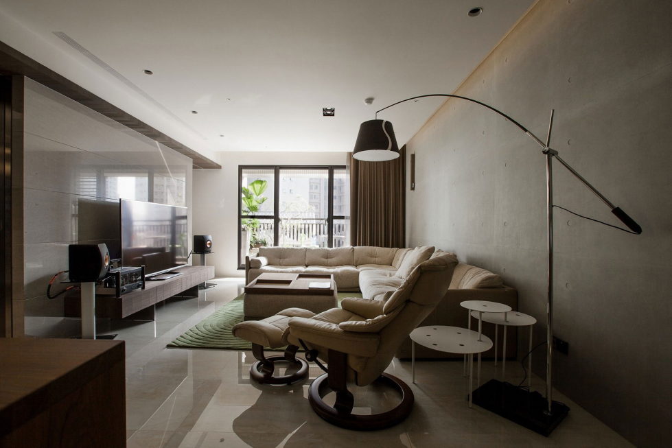 The Wang House Apartment In Taiwan Upon The Project Of The PM Design Studio 12