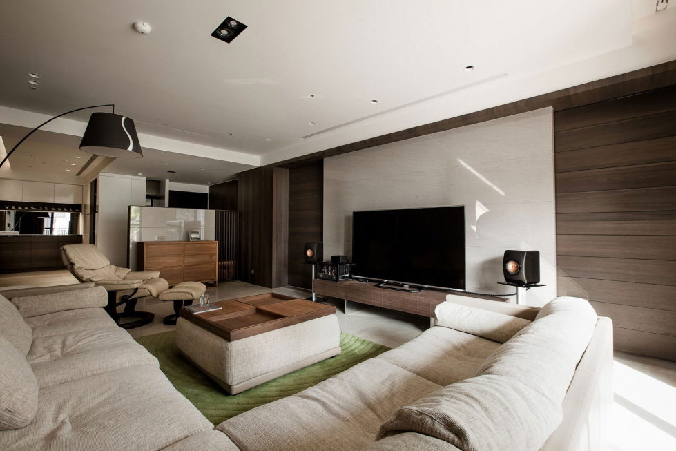 The Wang House Apartment In Taiwan Upon The Project Of The PM Design Studio 16