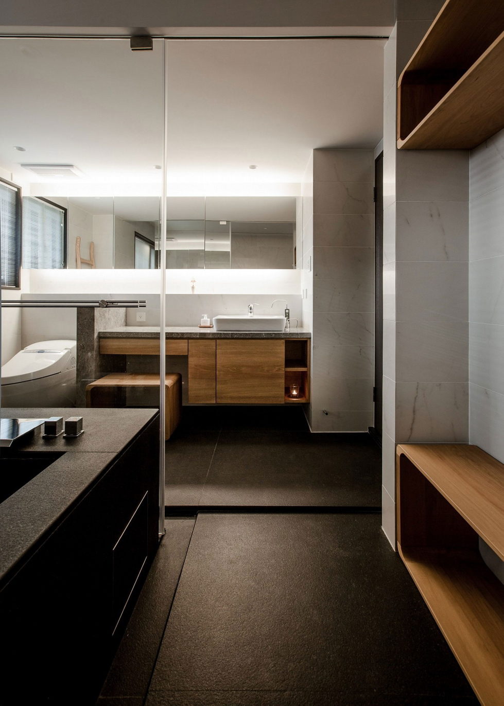 The Wang House Apartment In Taiwan Upon The Project Of The PM Design Studio 49