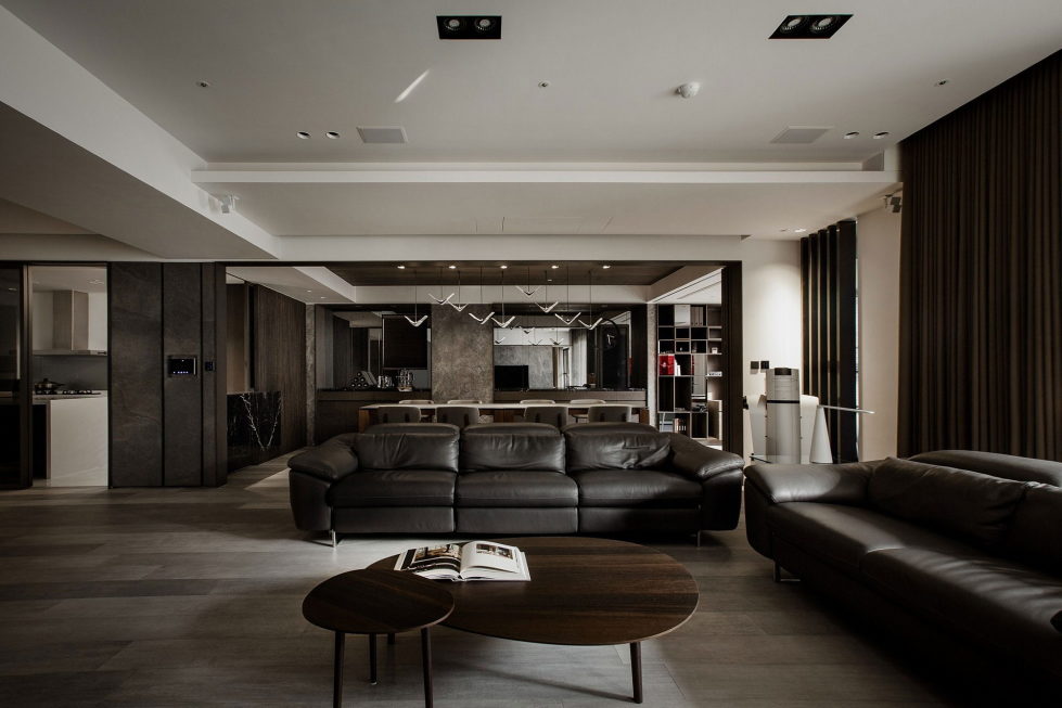 The Wang House Apartment In Taiwan Upon The Project Of The PM Design Studio 8