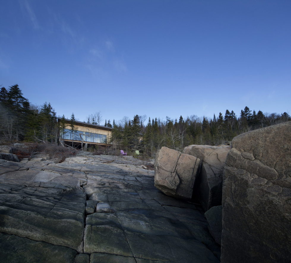 Panorama The Chalet On The Rocks In Saint-Simeon, Canada 2