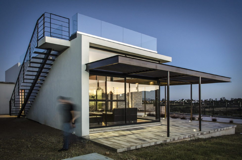 The modern private house La Tomatina house in Aguascalientes, Mexico 7